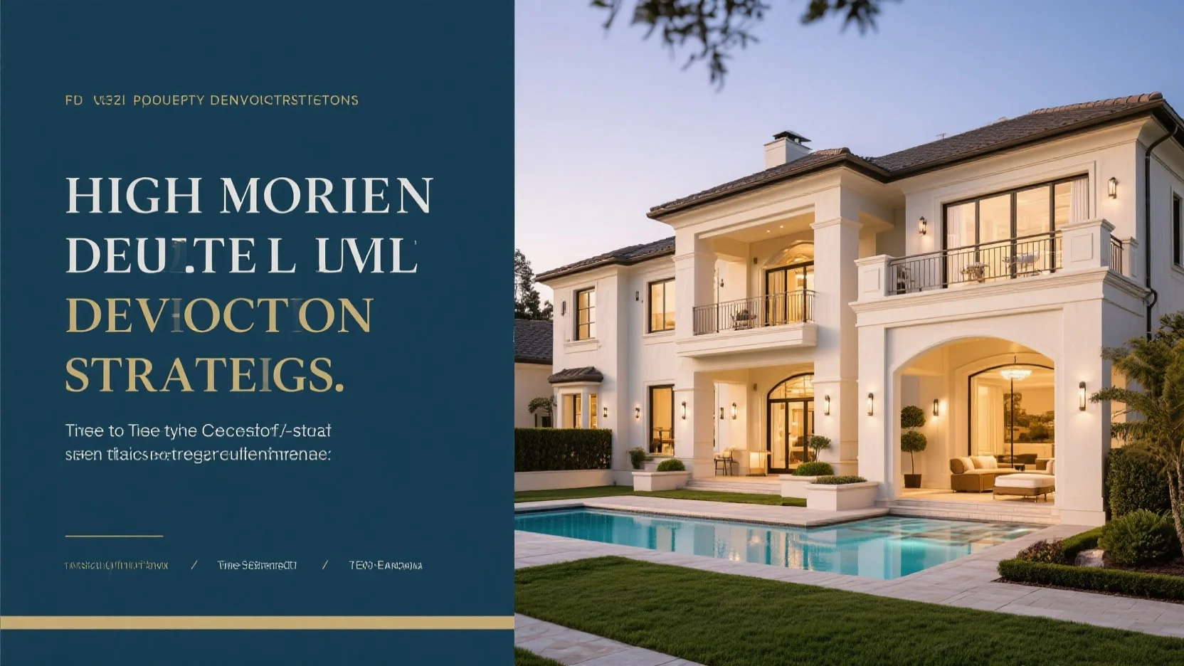 Luxury Real Estate Investment